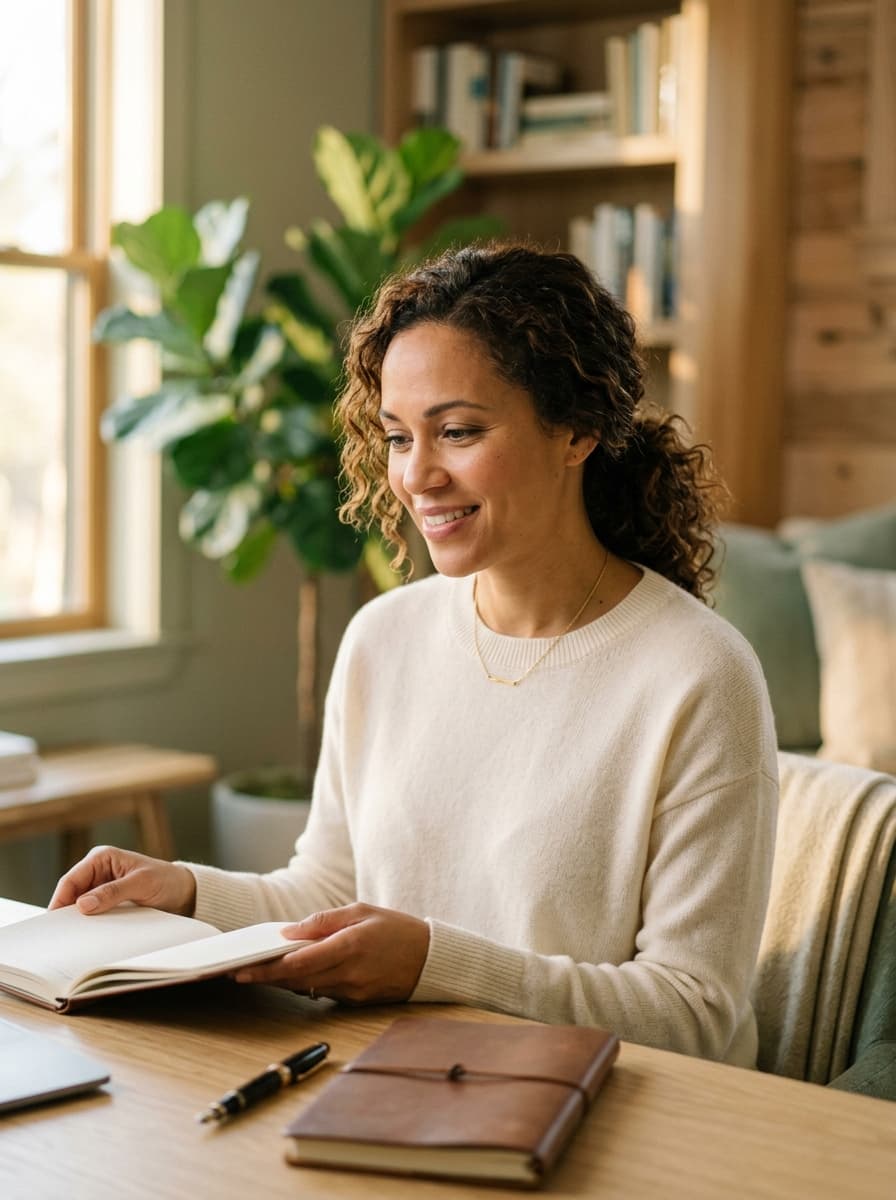 Female physician in a warm modern office — Pepvio's licensed prescriber network