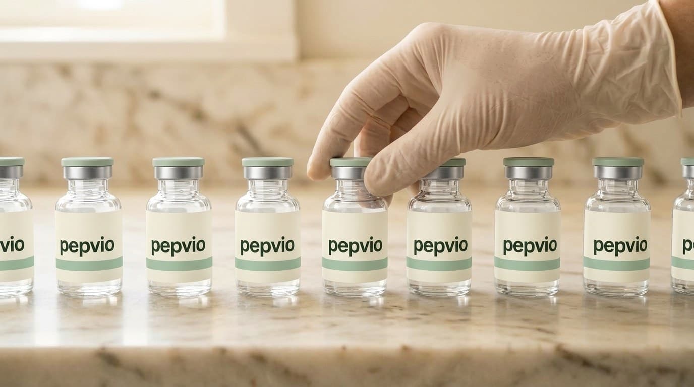 A licensed US pharmacy preparing a prescription